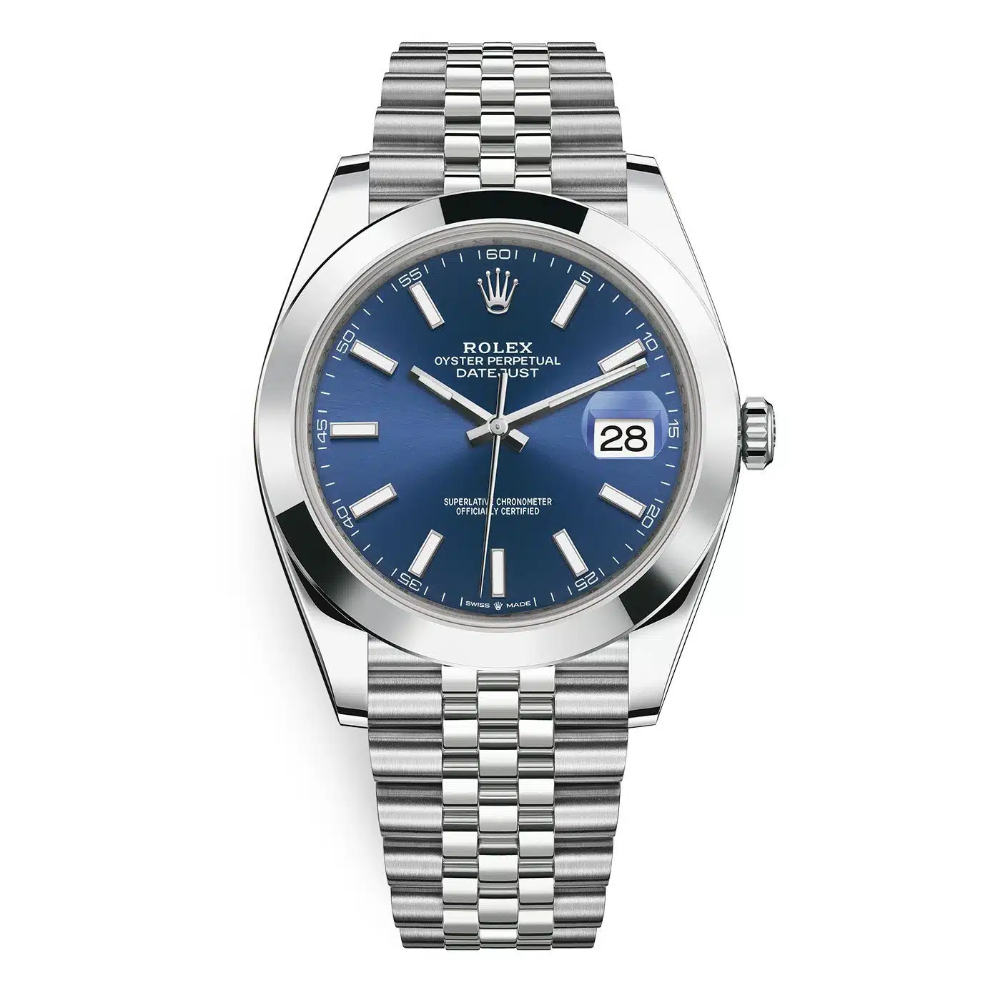 Montres Datejust Jubilee Bleu
