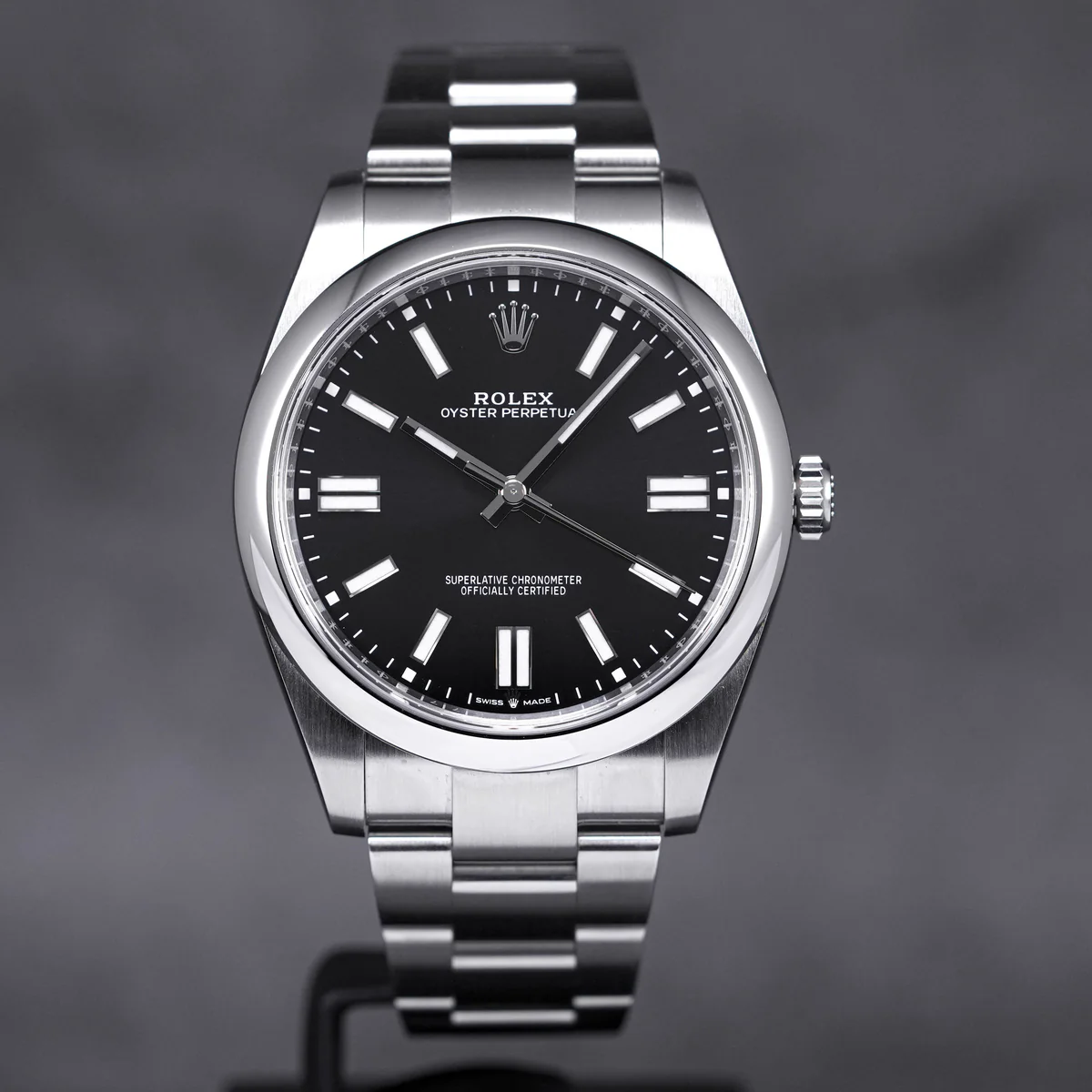 Montres Superlative Oyster Perpetual Noir