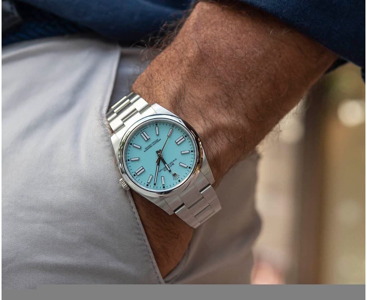 Montres Superlative Oyster Ice Blue – Image 2