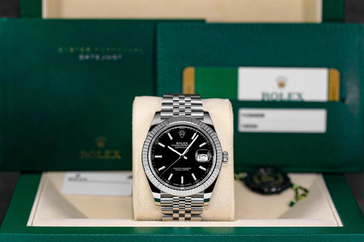 Montres Datejust Jubilee Cannelé Noir – Image 4