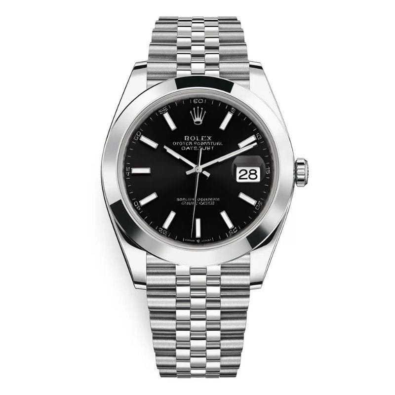 Montres Datejust Jubilee Noir