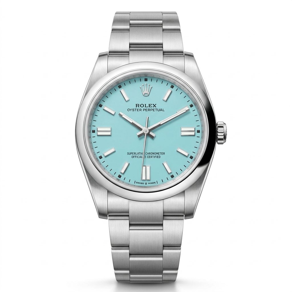 Montres Superlative Oyster Ice Blue