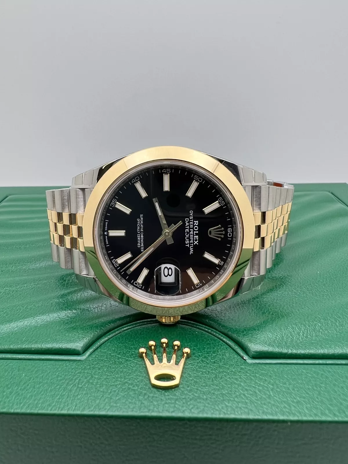 Montres Datejust Jubilee Noir Doré – Image 4