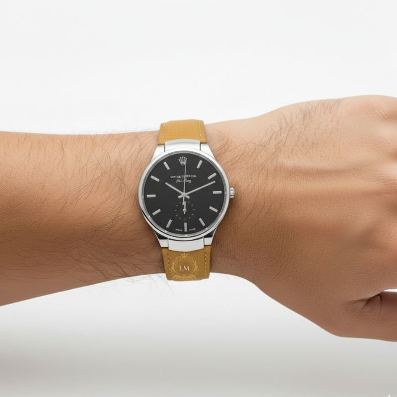 Montres Airking cuir Marron – Image 2