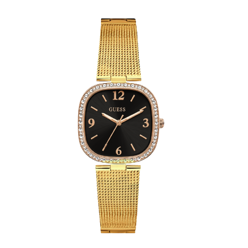 Montre Guess Silver Gold Verte Pour Femme
