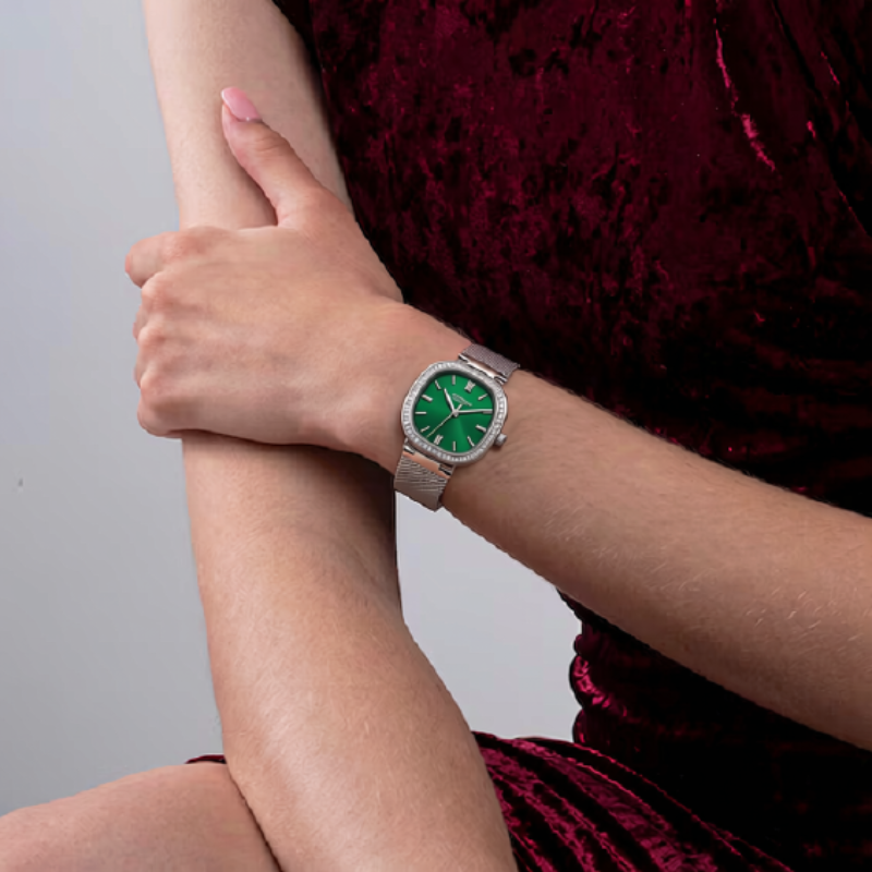 Montre Guess Silver Verte Pour Femme – Image 2