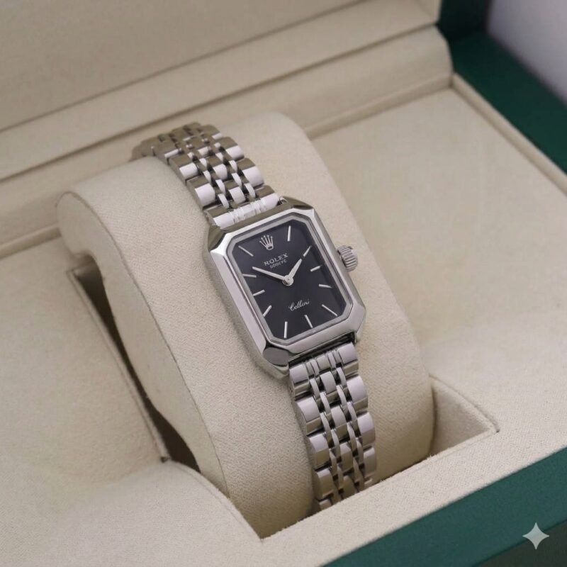 Montre Recto Gen femmes Argent Noir
