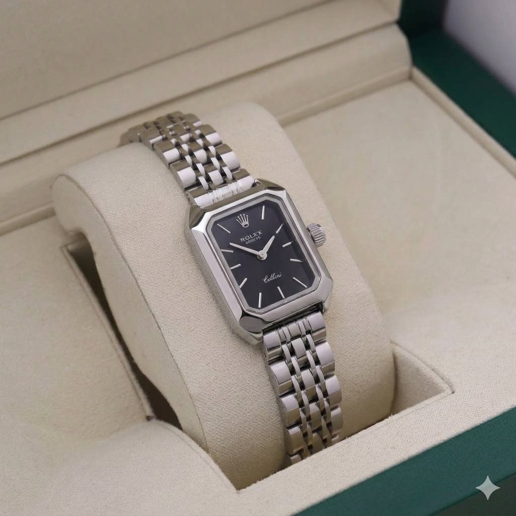 Montre Recto Gen femmes Argent Noir