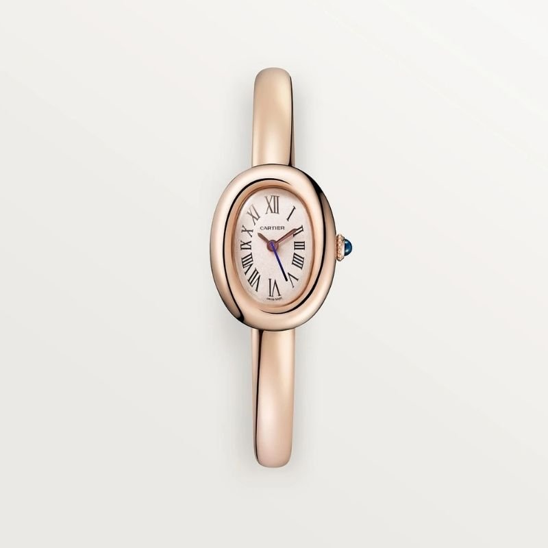 Montre baignoire petite taille Full Rose
