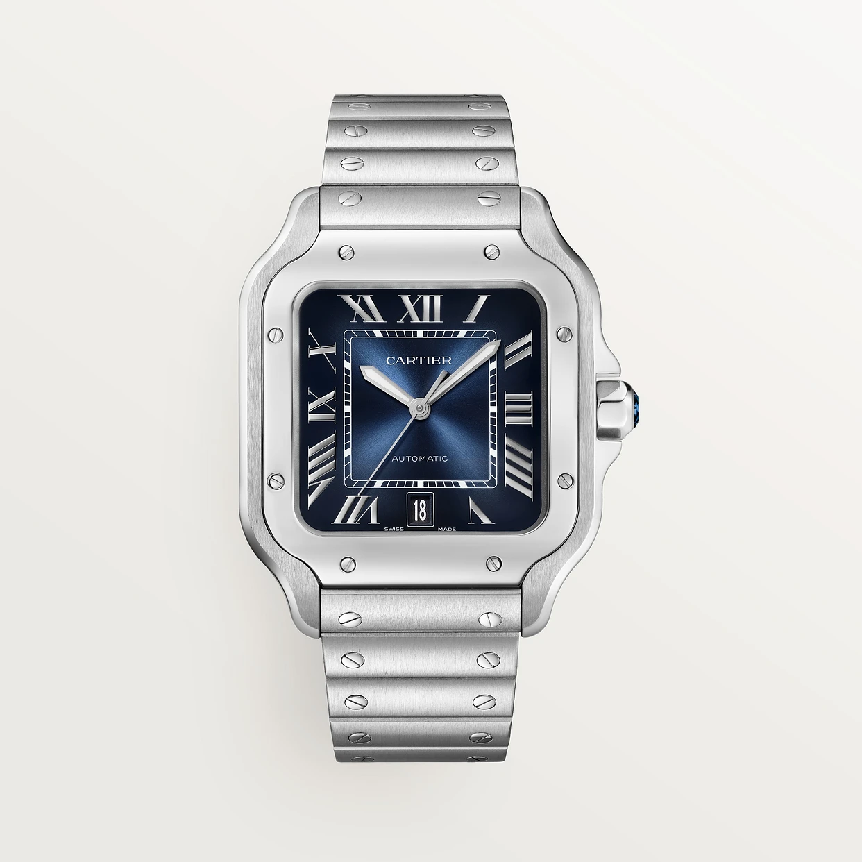 Montre Cartier santos Blue